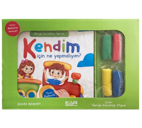 Kendim İçin Ne Yapmalıyım? - Görgü Kuralları Serisi - Oyun Hamurlu Kitap Seti Kendim İçin Ne Yapmalıyım? - Görgü Kuralları Serisi - Oyun Hamurlu Kitap Seti