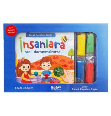 İnsanlara Nasıl Davranmalıyım - Görgü Kuralları Serisi - Oyun Hamurlu Kitap Seti