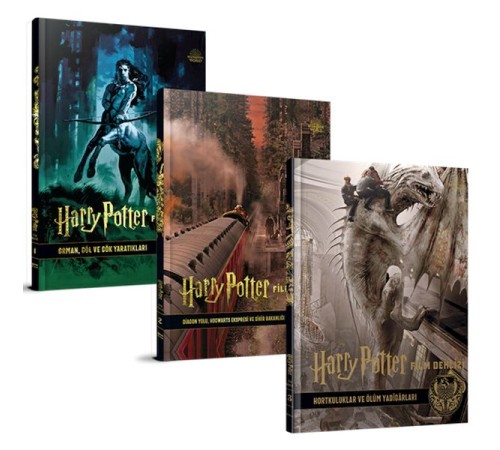 Harry Potter Film Dehlizi Serisi 3 Kitap Takım ( Karton Kapak)