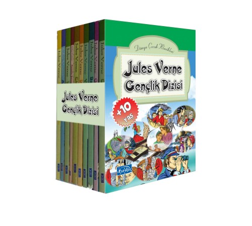 Jules Verne Gençlik Dizisi (10 Kitap Takım)