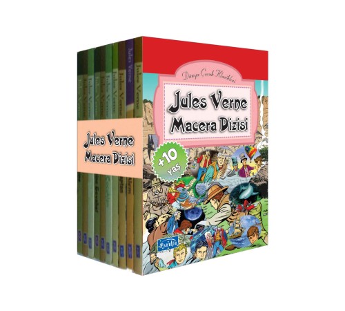 Jules Verne Macera Dizisi (10 Kitap Takım)