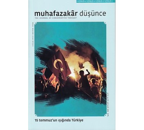 Muhafazakar Düşünce Dergisi Sayı: 49