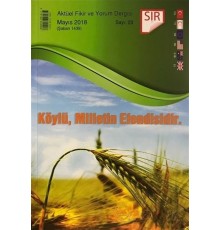 SIR - Aktüel Fikir ve Yorum Dergisi - Mayıs 2018 : Sayı:23