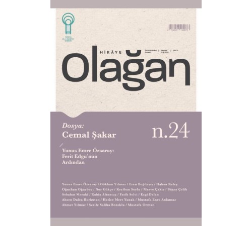 Olağan Hikaye (24. Sayı) Olağan Hikaye (24. Sayı)