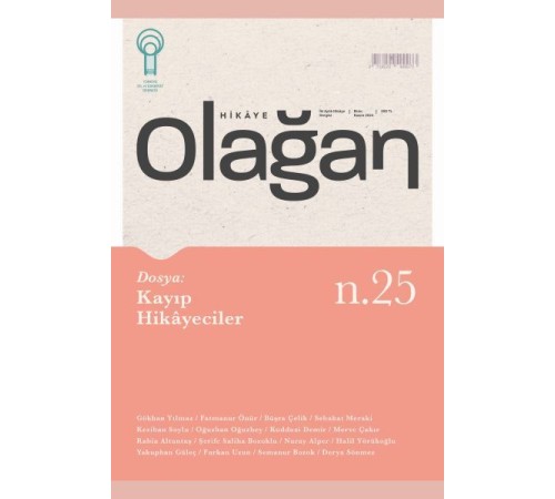 Olağan Hikaye (25. Sayı) Olağan Hikaye (25. Sayı)