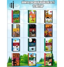 Dünya Çocuk Klasikleri Seti 12 Kitap