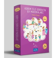 Kerem ile Ceren’in Ev Maceraları 10 Kitap Set