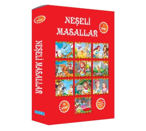 Neşeli Masallar 10 Kitap Set