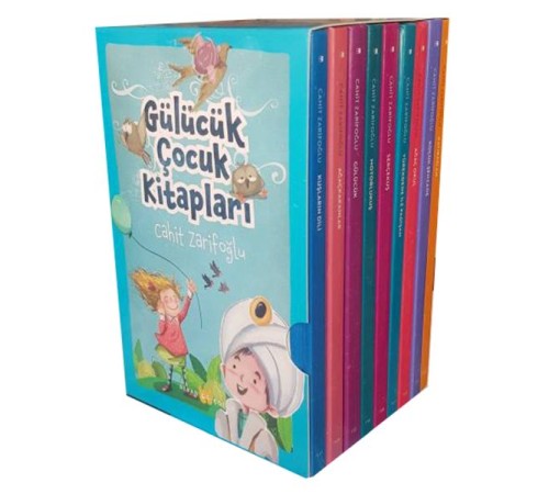 Gülücük Çocuk Kitapları Renkli Ciltli Kutulu Set (9 kitap)