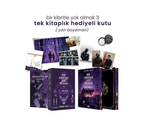 Bir Kibritle Yok Olmak 3 - Hediyeli Yan Boyamalı Kutu