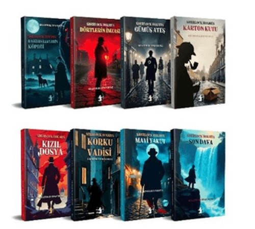Sherlock Holmes Seti (8 Kitap Takım) Sherlock Holmes Seti (8 Kitap Takım)
