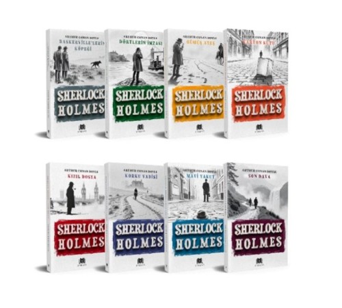Sherlock Holmes Seti (8 Kitap Takım)