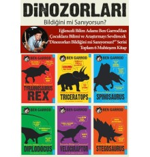 Dinozorları Bildiğini mi Sanıyorsun? (6 Kitaplık Set)