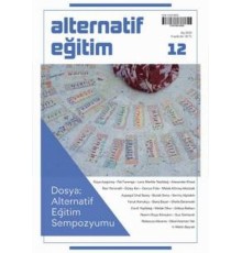 Alternatif Eğitim Dergisi 12 Alternatif Eğitim Sempozyumu