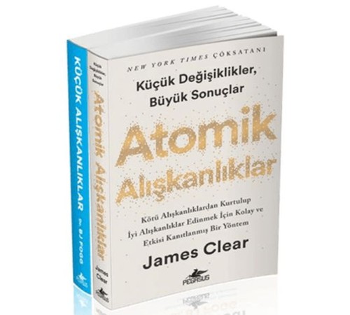Atomik Alışkanlıklar - Küçük Alışkanlıklar Takım Set 2 Kitap