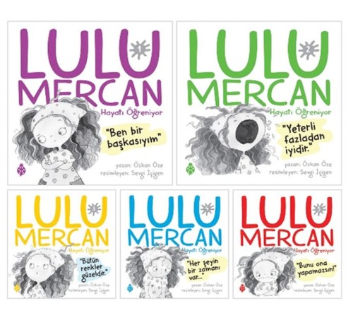 Lulu Mercan Hayatı Öğreniyor Seti (5 Kitap)