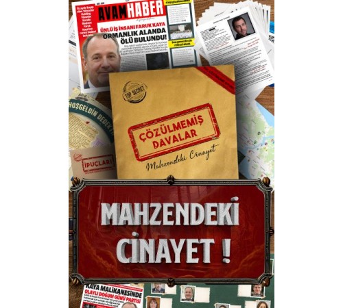 Mahzendeki Cinayet - Dedektif Oyunu