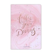 Marble Pembe Follow Your Dreams Defter