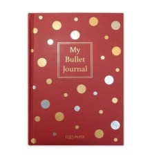 My Bullet Journal Defter (Confetti Kırmızı)
