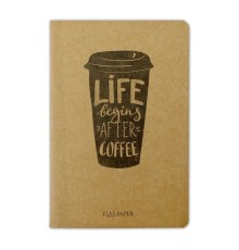 Life Begins Coffee - Defter