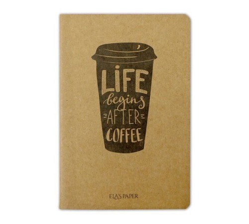 Life Begins Coffee - Defter