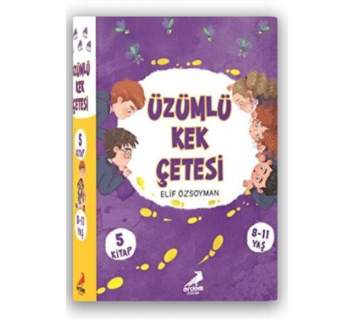 Üzümlü Kek Çetesi Seti (5 Kitap Takım)