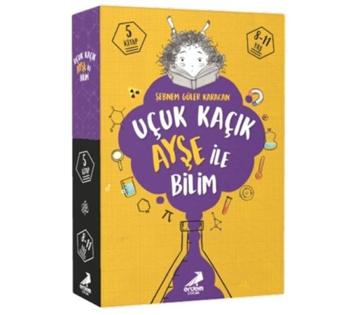 Uçuk Kaçık Ayşe ile Bilim - 5 kitap Takım