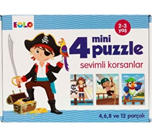 Mini Puzzle-Sevimli Korsanlar