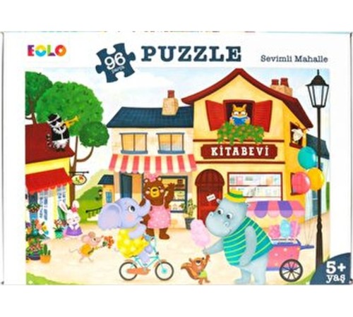 Yer Puzzle-96 Parça Puzzle - Sevimli Mahalle Yer Puzzle-96 Parça Puzzle - Sevimli Mahalle