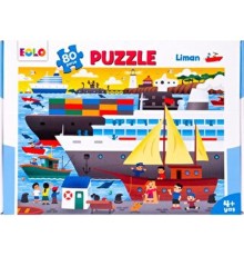Yer Puzzle-80 Parça Puzzle - Liman