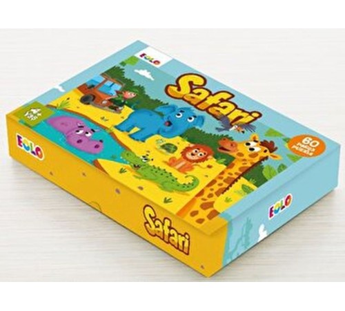 Yer Puzzle-60 Parça Puzzle - Safari Yer Puzzle-60 Parça Puzzle - Safari