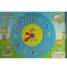 Saati Öğreniyorum (Puzzle)