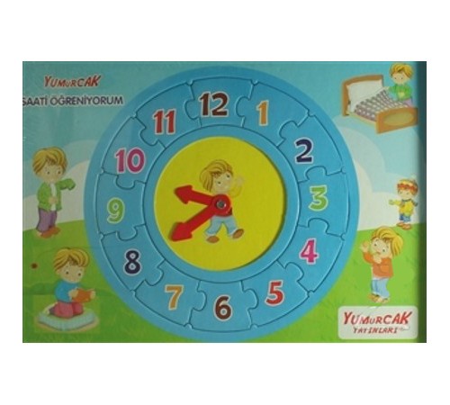 Saati Öğreniyorum (Puzzle)
