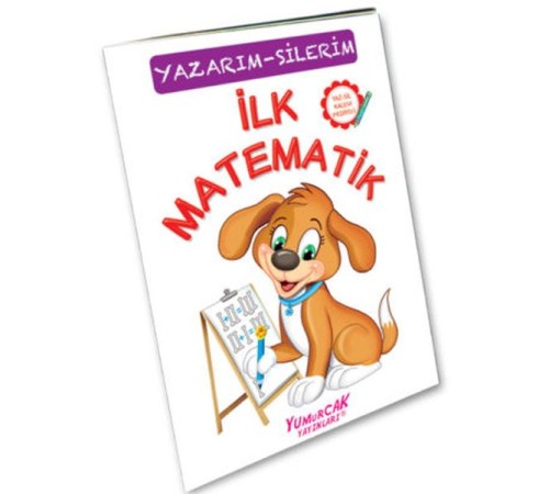 İlk Matematik (Çizerim-Silerim) - Kalem Hediyeli