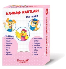 Okul Öncesi Çocuklar İçin Kavram Kartları 127 Kart