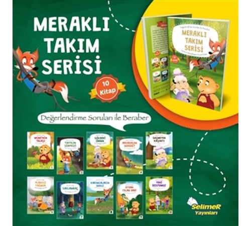 Meraklı Takım Serisi - 10 Kitap Takım