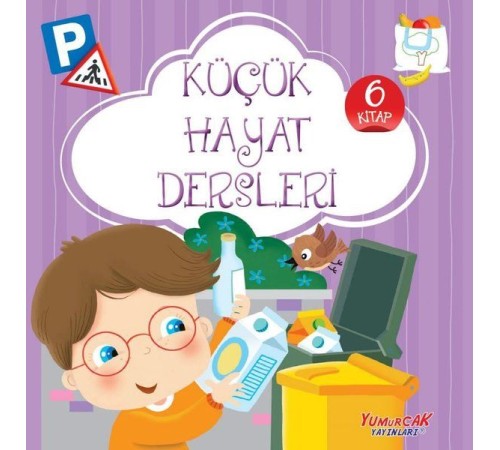 Küçük Hayat Dersleri Seti - 6 Kitap Takım
