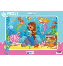Blue Focus Mermaid (Deniz Kızı) Puzzle 30 Parça