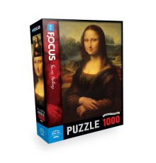 Blue Focus Puzzle Mona Lisa 1000 Parça