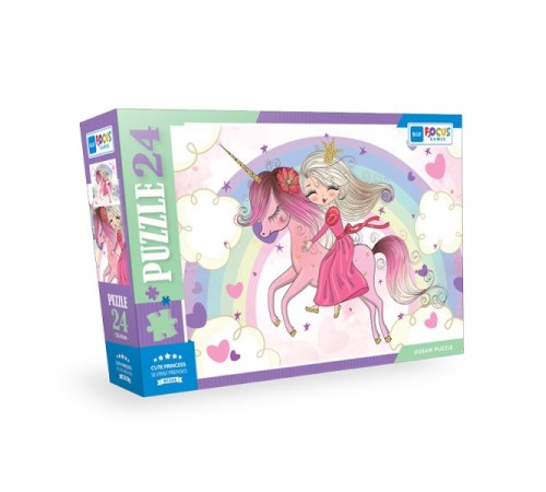Blue Focus - Cute princess (Sevimli Prenses) - Puzzle 24 Parça