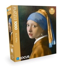 Blue Focus Gırl Wıth A Pearl Earrıng (İnci Küpeli Kız) - 1000 Parça