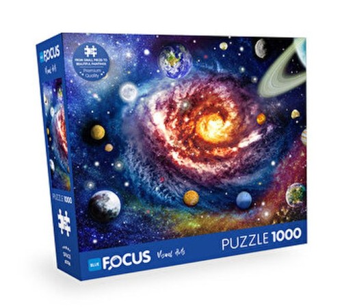 Blue Focus 1000 Parça Puzzle - Space (Uzay)