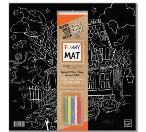 Funny Mat - Korku Evi 40x40cm