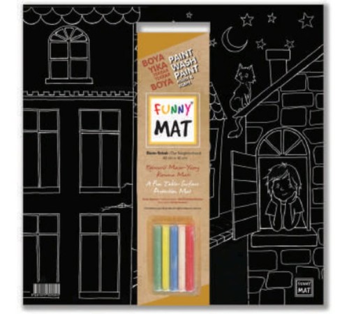 Funny Mat - Bizim Sokak 40x40cm