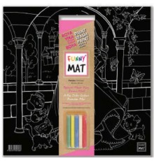 Funny Mat - Prenses 40x40cm