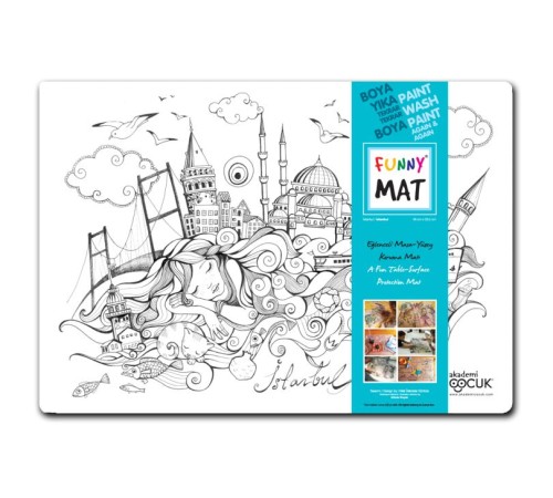 Funny Mat - İstanbul - 33,5x48cm