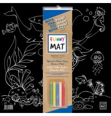 Funny Mat Black Okyanus (Tebeşirli)