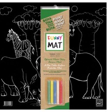 Funny Mat Black Yeryüzü (Tebeşirli)