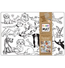 Funny Mat - Köpekler 33,5x48cm
