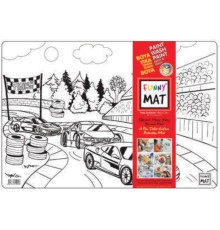 Funny Mat - Yarış Arabaları 33,5x48cm